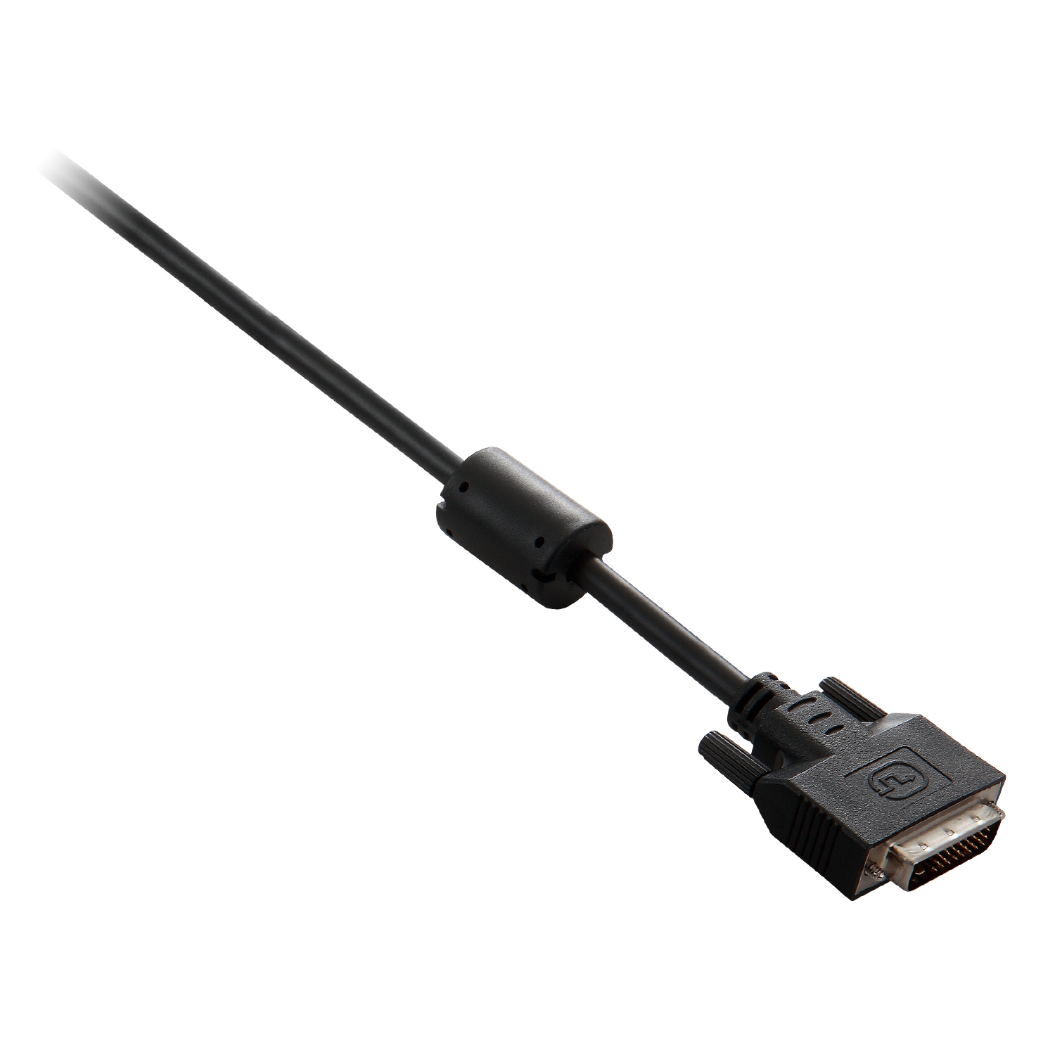 Photos - Cable (video, audio, USB) V7 Black Video Cable DVI-D Male to DVI-D Male 3m 10ft V7E2DVI-03M-BLK 