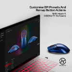 HyperX Pulsefire Haste 2 S Navy Wireless Gaming Mouse