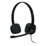 Logitech H151 Headset Head-band Black