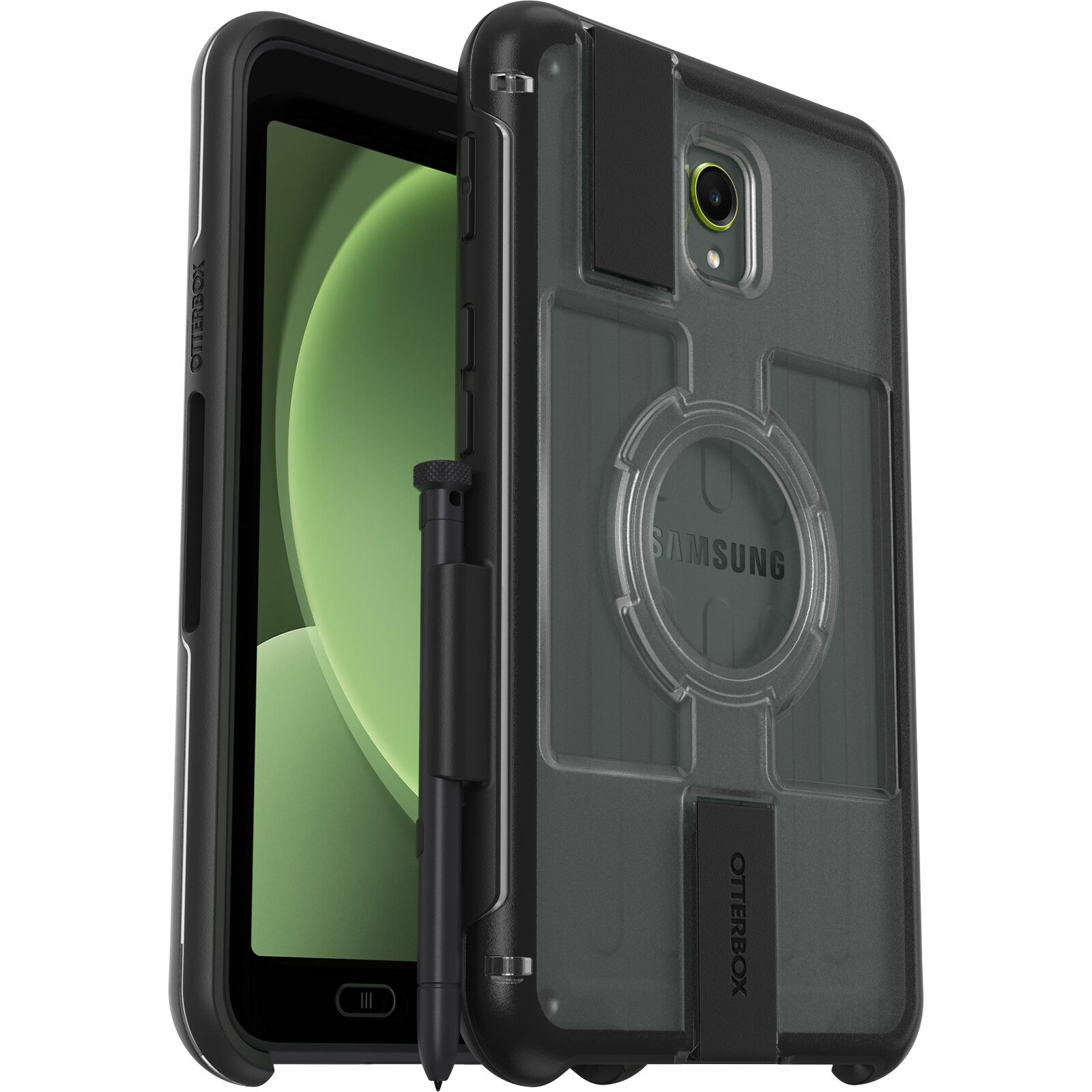 OtterBox Universe Series Case for Galaxy Tab Active 5, transparent/black