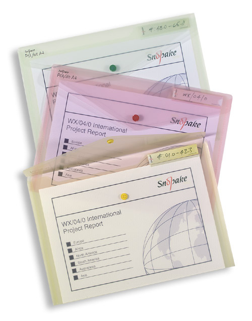 Snopake Polyfile Classic A3 Clear (Pack of 5) 11174