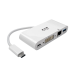 Tripp Lite U444-06N-DGU-C USB graphics adapter White