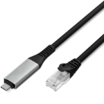 FDL 1M USB-C 3.2 Gen.1 TO GIGABIT ETHERNET RJ45 CABLE