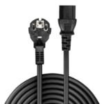 Lindy 30335 electriciteitssnoer Zwart 2 m Netstekker type F C13 stekker
