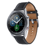 Samsung Galaxy Watch3 3.56 cm (1.4") OLED Digital 360 x 360 pixels Touchscreen Silver Wi-Fi GPS (satellite)