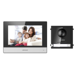 Hikvision DS-KIS602 video intercom system 2 MP 17.8 cm (7") Black, Grey