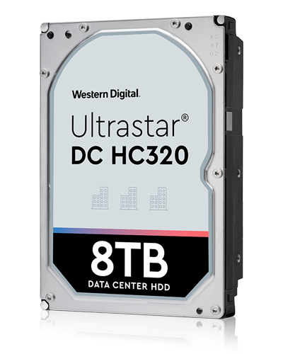 Image of Western Digital Ultrastar DC HC320 3.5" 8 TB SAS