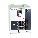 Perle IDS-509F2PP6-T2SD20-XT Managed Gigabit Ethernet (10/100/1000) Power over Ethernet (PoE) White