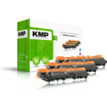 KMP B-T49CMY tonercartridge 3 stuk(s) Cyaan, Magenta, Geel