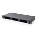 Digitus MPO/MTP patch panel for 3 cassettes, 1U, unequipped