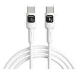 Techly ICOC-MUSB20-C60W1 USB cable USB 2.0 1 m USB C White