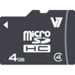 V7 VAMSDH4GCL4R-2E flashgeheugen 4 GB MicroSDHC Klasse 4