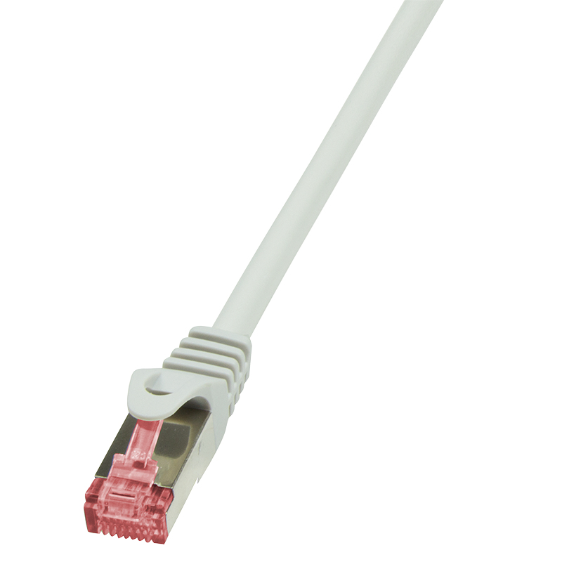 Image of LogiLink 0.5m Cat.6 S/FTP networking cable White Cat6 S/FTP (S-STP)