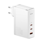 Baseus GaN5 Pro Fast Charger 140W USB-A / 2x USB-C - White