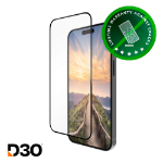 dbramante1928 eco-shield D3O - iPhone 16 Plus/15 Plus - Black Edge
