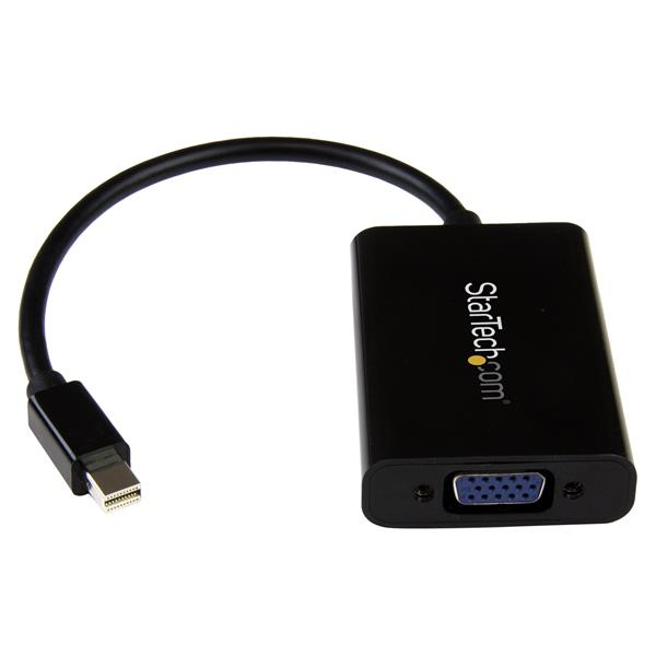 Image of StarTech.com Mini DisplayPort to VGA Adapter with Audio