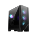 MSI MAG Forge 320R AIRFLOW Micro Tower Black, Transparent