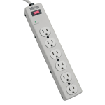 Tripp Lite TLM606 surge protector Gray 6 AC outlet(s) 120 V 70.9" (1.8 m)