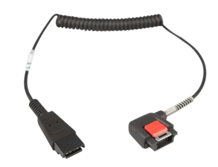Zebra CBL-NGWT-AUQDLG-01 audio cable Black