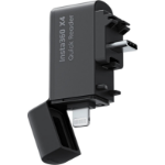 Insta360 X4 Quick Reader geheugenkaartlezer USB-Type C/Lightning Zwart