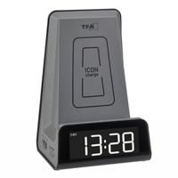 Image of TFA-Dostmann 60.2033.10 ICON Charge Digitalwecker mit Ladestaion