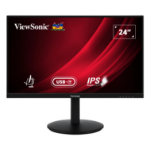 Viewsonic VG Series VG2409-MHDU-2 computer monitor 60.5 cm (23.8") 1920 x 1080 pixels Full HD LED Black