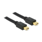 DeLOCK 83472 DisplayPort cable 0.5 m Mini DisplayPort Black