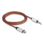 DeLOCK 81288 USB cable Orange, Silver