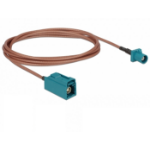 DeLOCK 89659 coaxial cable RG-316 1.8 m FAKRA Z Brown, Green