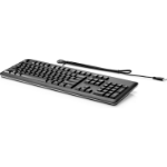 HP QY776AA keyboard Office USB Black