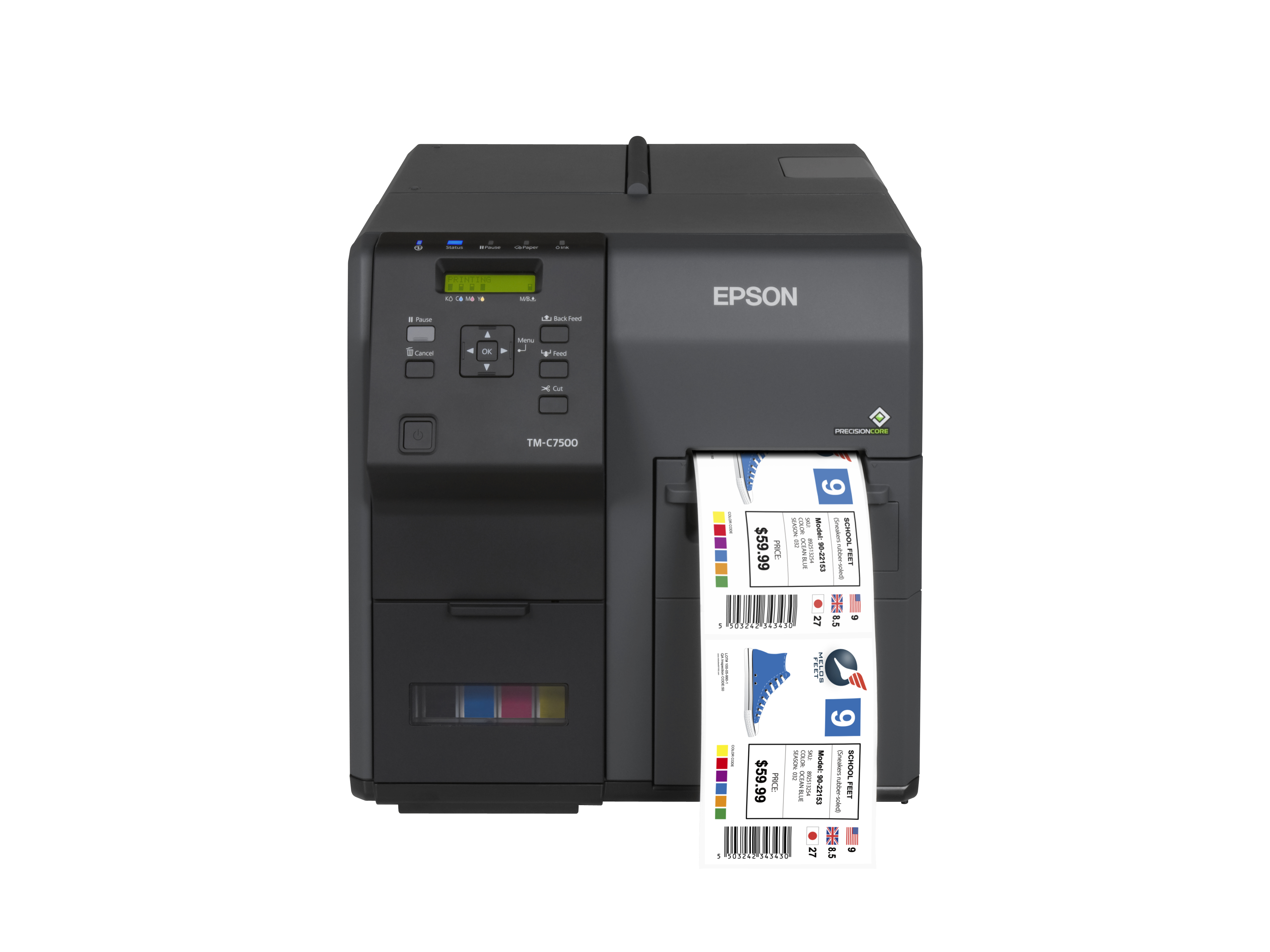 Image of Epson ColorWorks C7500 label printer Inkjet Colour 600 x 1200 DPI...