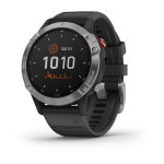 Garmin FENIX 6 3.3 cm (1.3") MIP 47 mm Digital 260 x 260 pixels Touchscreen Silver GPS (satellite)