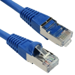 Cables Direct 0.15mtr CAT 6A Blue