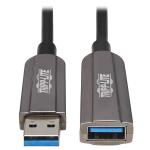 Tripp Lite U330F-30M-G1 USB cable 1181.1" (30 m) USB 3.2 Gen 1 (3.1 Gen 1) USB A Black, Gray