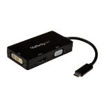 StarTech.com CDPVGDVHDBP USB graphics adapter 3840 x 2160 pixels Black