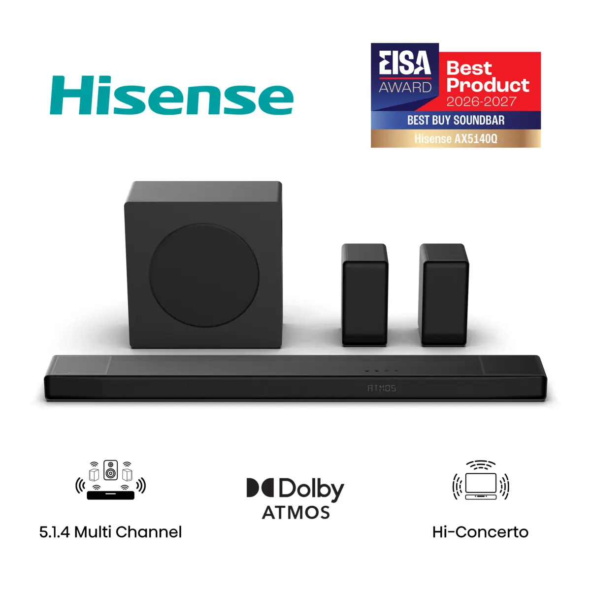 Image of Hisense AX5140Q Dolby Atmos Soundbar