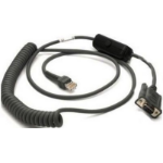 Zebra CBA-R31-C09ZAR serial cable Black 2.8 m