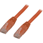 Deltaco OR3-TP networking cable Orange 3 m