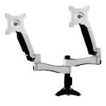 Amer Networks AMR2AP monitor mount / stand 24" Clamp Black, Silver