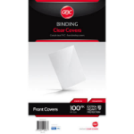 GBC CLEAR BINDING COVERS PACK 100