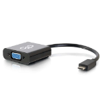 C2G USB 3.2 USB-C To VGA Video Adapter - Black
