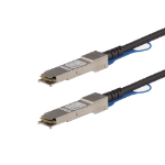 StarTech.com QSFP40GPC1M networking cable Black 39.4" (1 m)