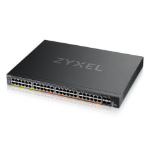 Zyxel XMG2230-52HP Managed L2/L3 2.5G Ethernet (100/1000/2500) Power over Ethernet (PoE) 1U Black
