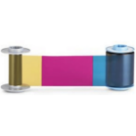 Fargo 84912 printer ribbon 600 pages Black, Cyan, Magenta, Yellow