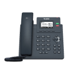 Yealink T31P 2 Line IP phone Entry-level, 132x64 LCD, PoE. No Power Adapter included, Zoom, HD Voice, 5-Way Local Conference, Unified Firmware