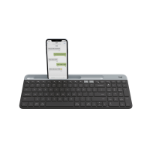 Logitech 920-009210 keyboard Universal RF Wireless + Bluetooth Graphite, Silver