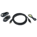 iogear G2L903UTAA3 KVM cable Black 118.1" (3 m)