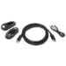 iogear G2L903UTAA3 KVM cable Black 118.1" (3 m)