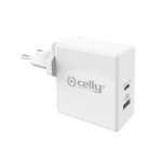 Celly TCUSBC30WWH mobile device charger White Indoor