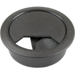 RP Group Desk Grommet Round 60mm | Black